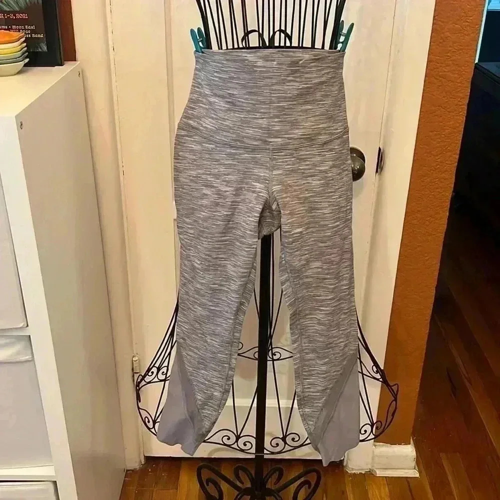 Lululemon Wunder Under Crop High-Rise Leggings-Sz 4
